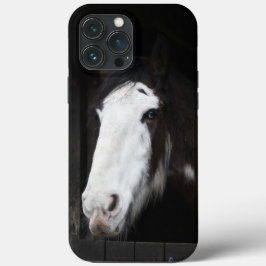 Bruin paard op Boerderij Case-Mate iPhone Case