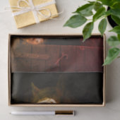 Bruin paard op Boerderij Gewoon een meisje dat van Tissuepapier (Geschenk)