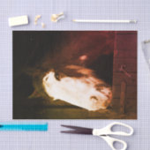 Bruin paard op Boerderij Gewoon een meisje dat van Tissuepapier (Craft)