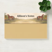 Bruin Paard Post-it® Notes (Kantoor)