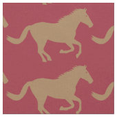 Bruin paard stof (Close Up)