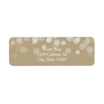 Bruin papier Eenvoudige uitnodiging voor huwelijk