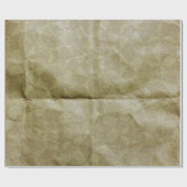 Bruin papier rimpel. Zet het papier omhoog. Achter (Vlak)