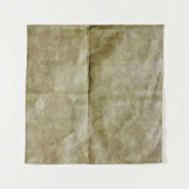 Bruin papier rimpel. Zet het papier omhoog. Achter Wandkleed (Voorkant (horizontaal))