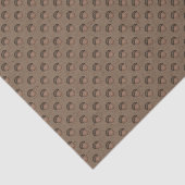 Bruin papier voor gebundelde weefsels (Detail)