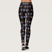 Bruin parelhoes leggings (Achterkant)