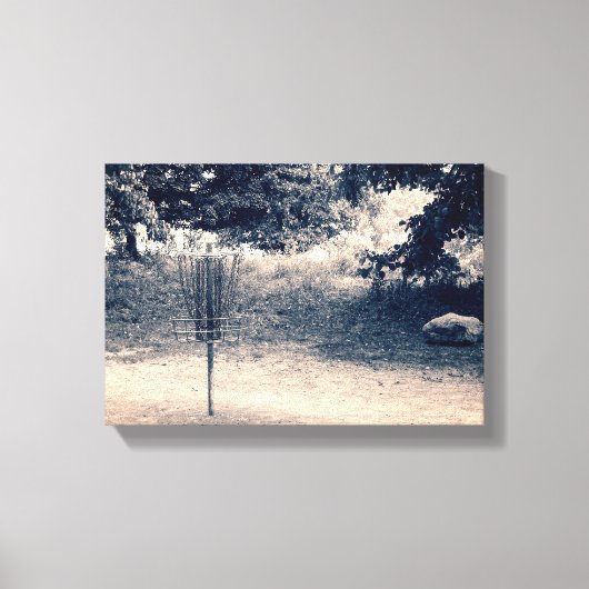 Bruin Park Mand #18 Canvas Afdruk (Voorkant)