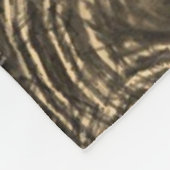 bruin pasley douane fleece deken (Hoek)