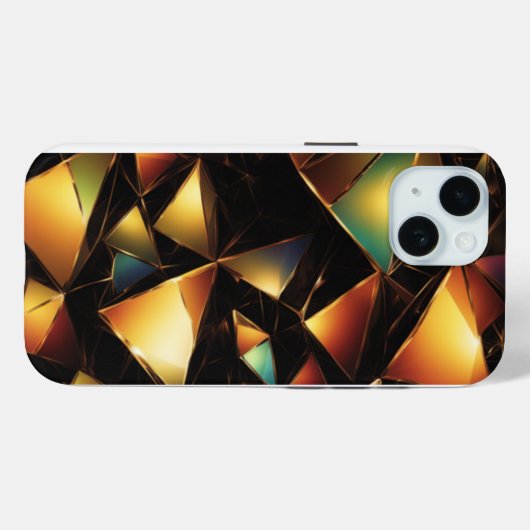 bruin patroon, Case-Mate iPhone case (Achterkant (horizontaal))