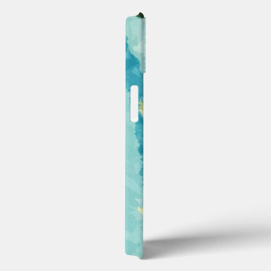 Bruin Pelican in winterkleuren Abstract ontwerp Case-Mate iPhone Case (Achterkant / Rechts)