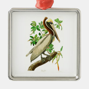 Bruin Pelican John James Audubon Birds of America Metalen Ornament