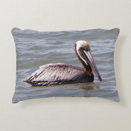 Bruin Pelikaan accentkussen Accent Kussen