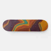 bruin persoonlijk skateboard (Horizontaal)