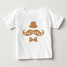 Bruin Pet Mustache Casual Baby Boy T-Shirt
