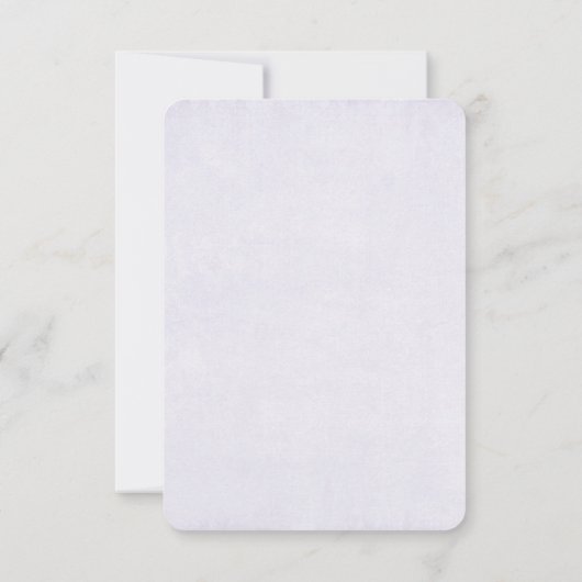 Bruin Pet van Cowgirl met roze bloemen RSVP Kaartje (Achterkant)