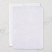 Bruin Pet van Cowgirl met roze bloemen Save The Date (Achterkant)