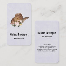 Bruin Pet van Cowgirl met roze bloemen