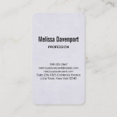 Bruin Pet van Cowgirl met roze bloemen Visitekaartje (Achterkant)