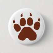 bruin pictogram ronde button 5,7 cm (Voorkant)