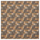 Bruin Pixelated Pattern | Gamer Stof (Swatch)