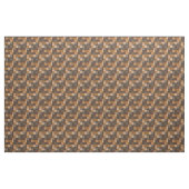 Bruin Pixelated Pattern | Gamer Stof (Fat Quarter)