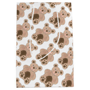 Bruin Plush Speelgoed Teddy Bear Stuffed Animal Bi Medium Cadeauzakje