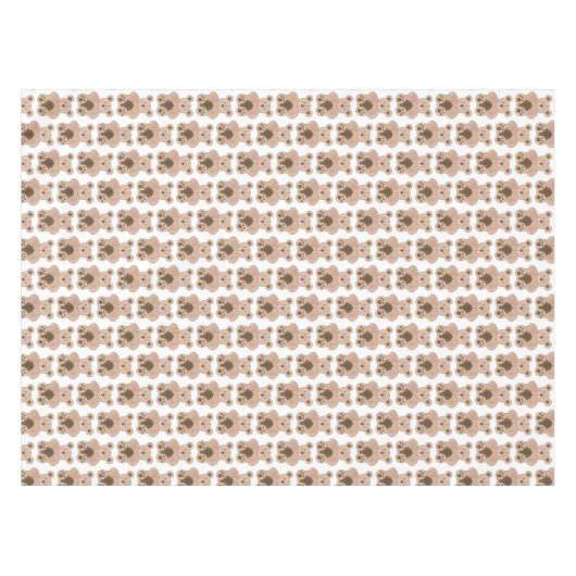 Bruin Plush Speelgoed Teddy Bear Stuffed Animal Bi Tafelkleed (Voorkant (Horizontaal))