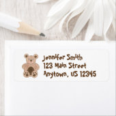 Bruin Plush Speelgoed Teddy Bear Stuffed Animal Etiket (Insitu)