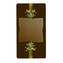 Bruin Posies Apothecary Label