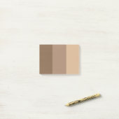 bruin post-it® notes (Op bureau)