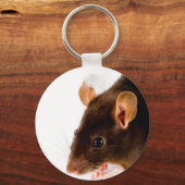 Bruin Rat Sleutelhanger (Voorkant)