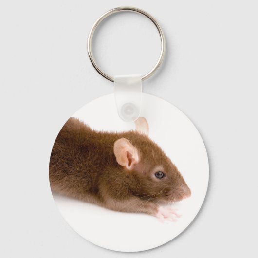 Bruin Rat Sleutelhanger (Voorkant)
