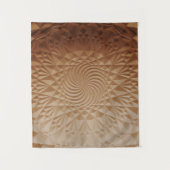 bruin reliëf wandkleed (Voorkant)