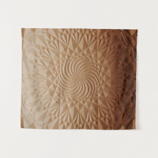 bruin reliëf wandkleed (Voorkant (horizontaal))