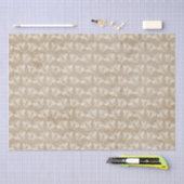 Bruin  roestbijenpatroon tissuepapier (Craft)