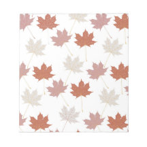 Bruin rood herfst bloemblaadjes Y2K patroon