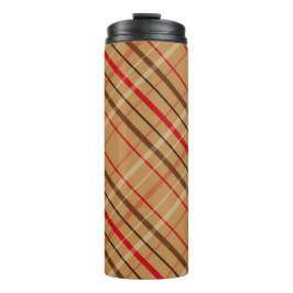 BRUIN & ROOD VAKANTIE PLAID PATROON THERMOSBEKER