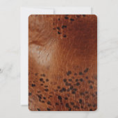 Bruin Roze Blush Bloemen Droomvanger Verjaardag Kaart (Achterkant)