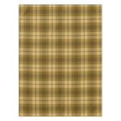 Bruin ruitpatroon tafelkleed (Voorkant)