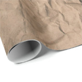 Bruin ruw gemalen kringlooppapiertextuur cadeaupapier (Rol Hoek)