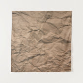 Bruin ruw gemalen kringlooppapiertextuur wandkleed (Voorkant (horizontaal))