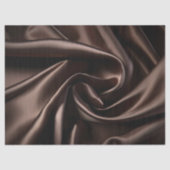 Bruin satijn luxe tissuepapier (Voorkant)