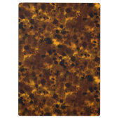 Bruin schildpad klembord (Achterkant)