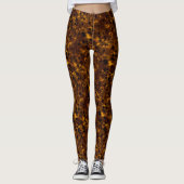 Bruin schildpad leggings (Voorkant)