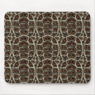 Bruin schildpadpatroon muismat