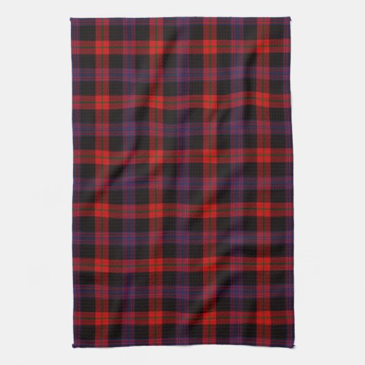 Bruin Scottish Tartan Pset Theedoek (Verticaal)