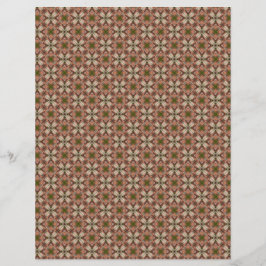 Bruin scrapboek papier vel