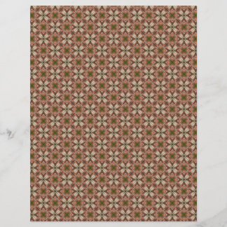 Bruin scrapboek papier vel