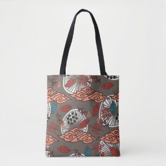 Bruin Shell Pattern Vrouwen Tas