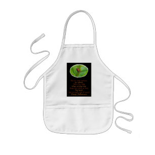 Bruin Sinaasappel Araneus Halloween Schort